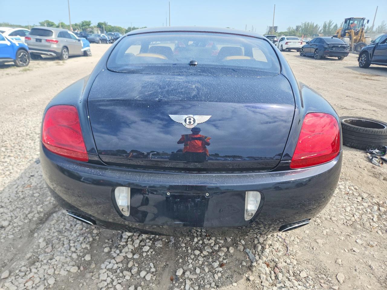 2006 Bentley Continental Gt Синий vin: SCBCR63WX6C030963