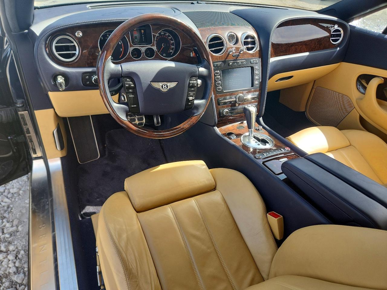 2006 Bentley Continental Gt Синий vin: SCBCR63WX6C030963
