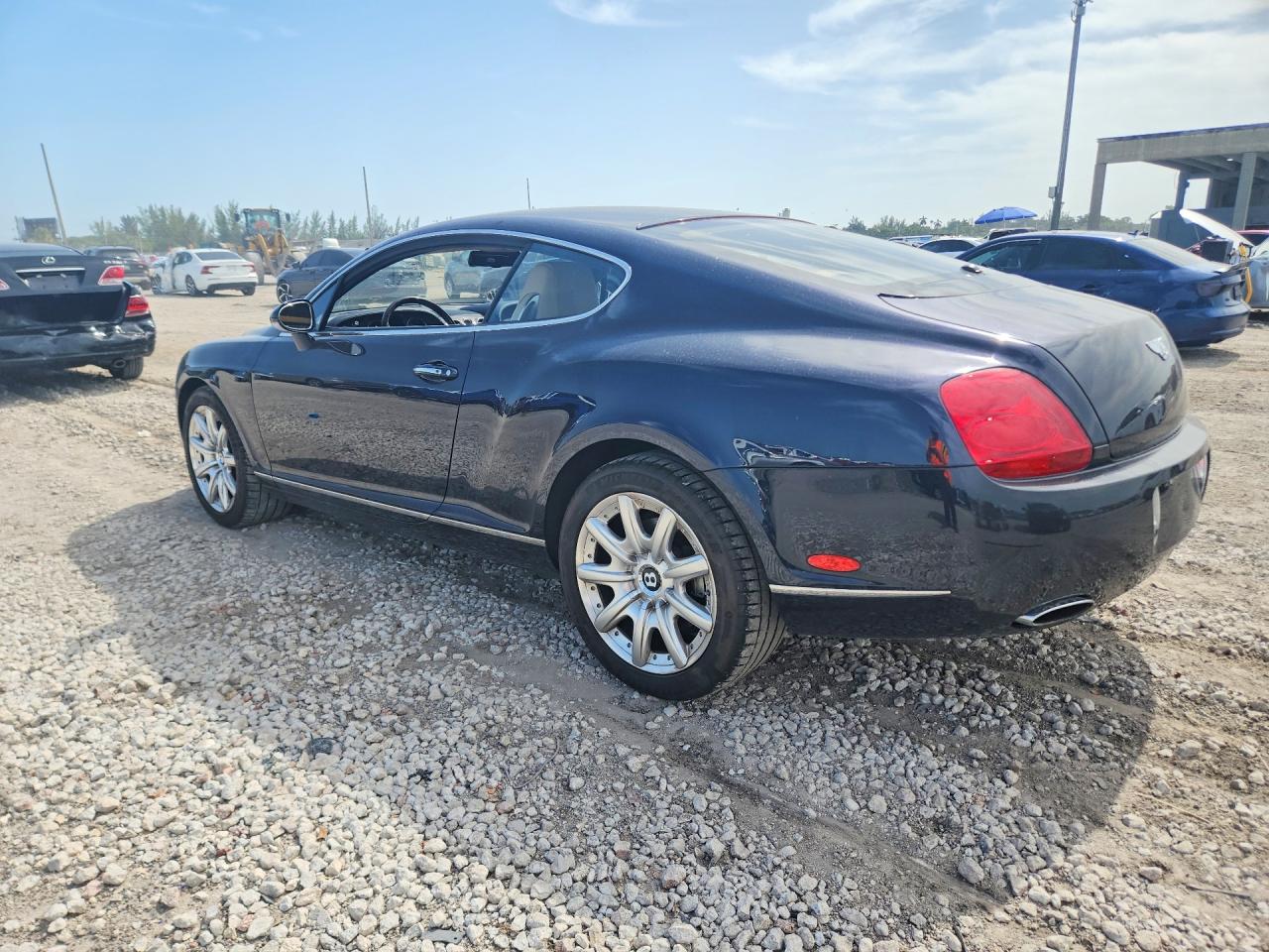 2006 Bentley Continental Gt Синий vin: SCBCR63WX6C030963