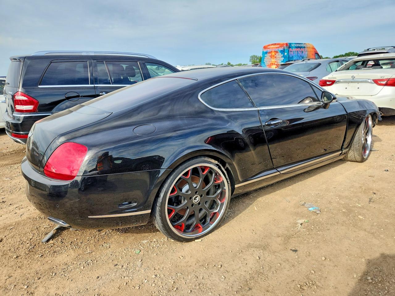 2007 Bentley Continental Gt Black vin: SCBCR73W07C045561