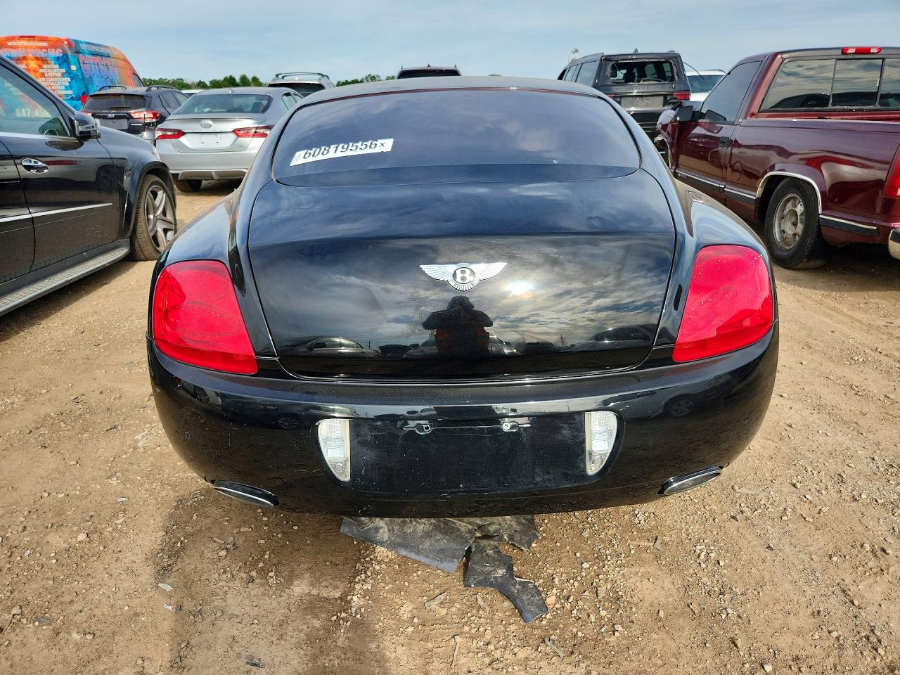 2007 Bentley Continental Gt Black vin: SCBCR73W07C045561