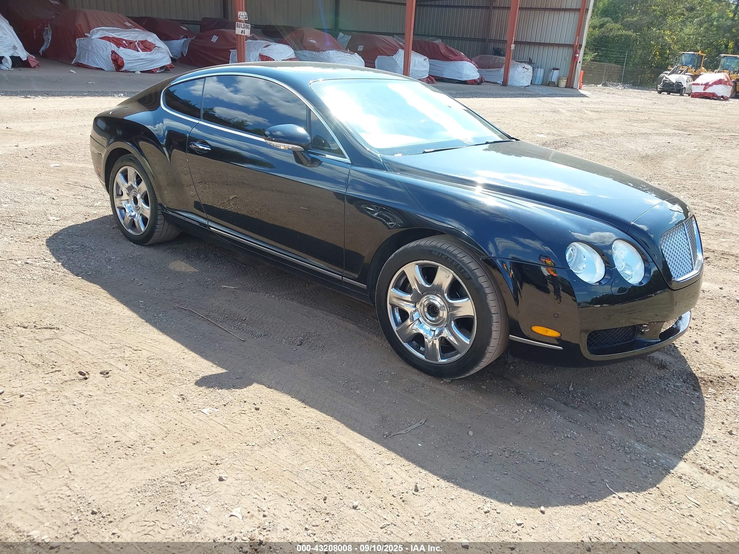 2007 Bentley Continental Gt   Black vin: SCBCR73W77C040390