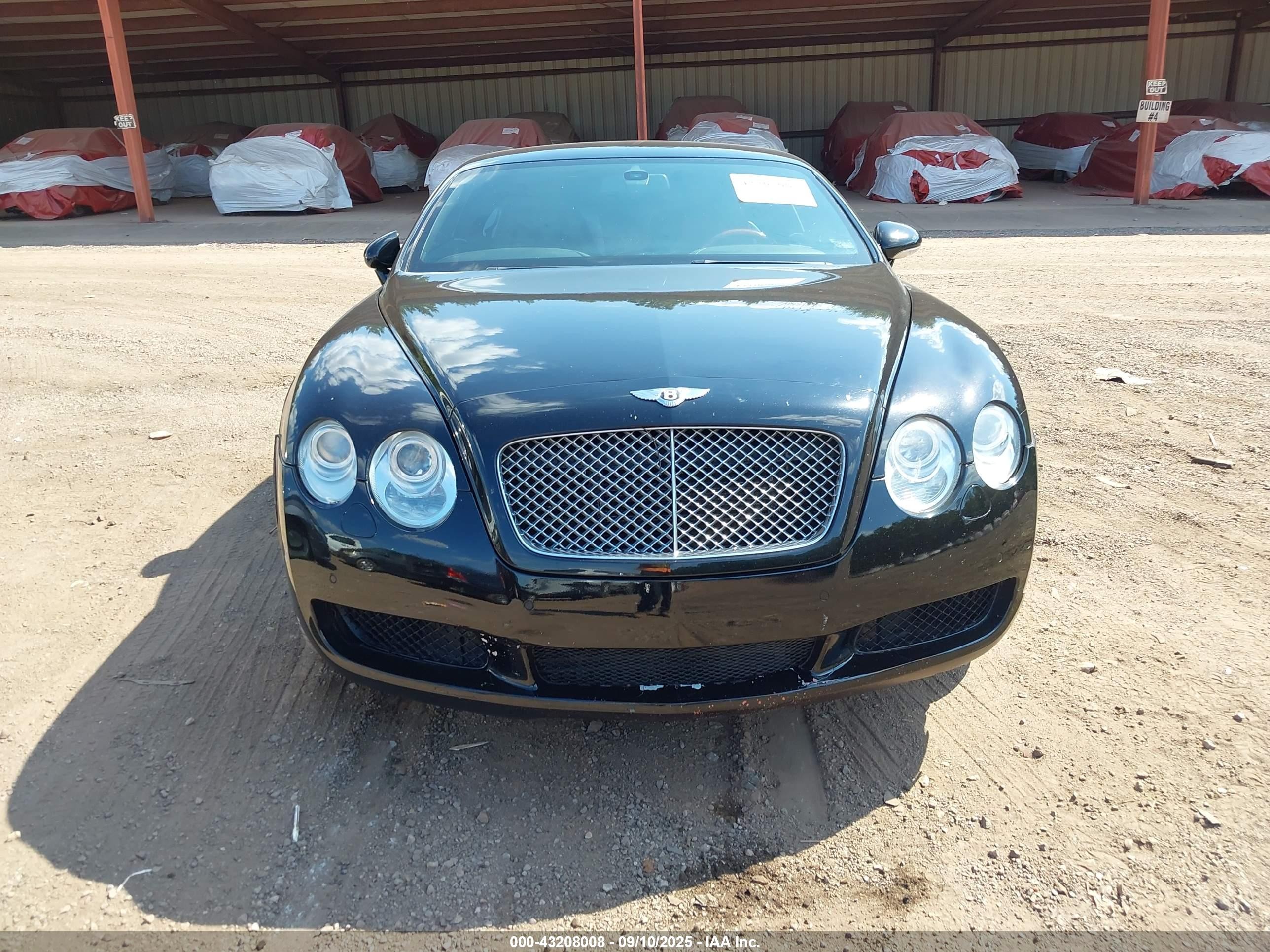 2007 Bentley Continental Gt   Black vin: SCBCR73W77C040390