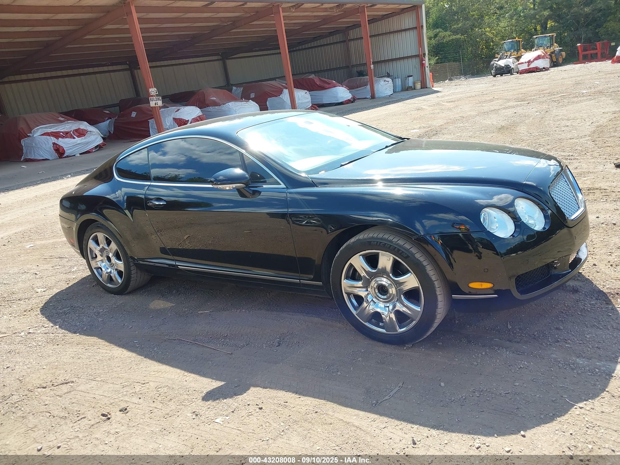 2007 Bentley Continental Gt   Black vin: SCBCR73W77C040390
