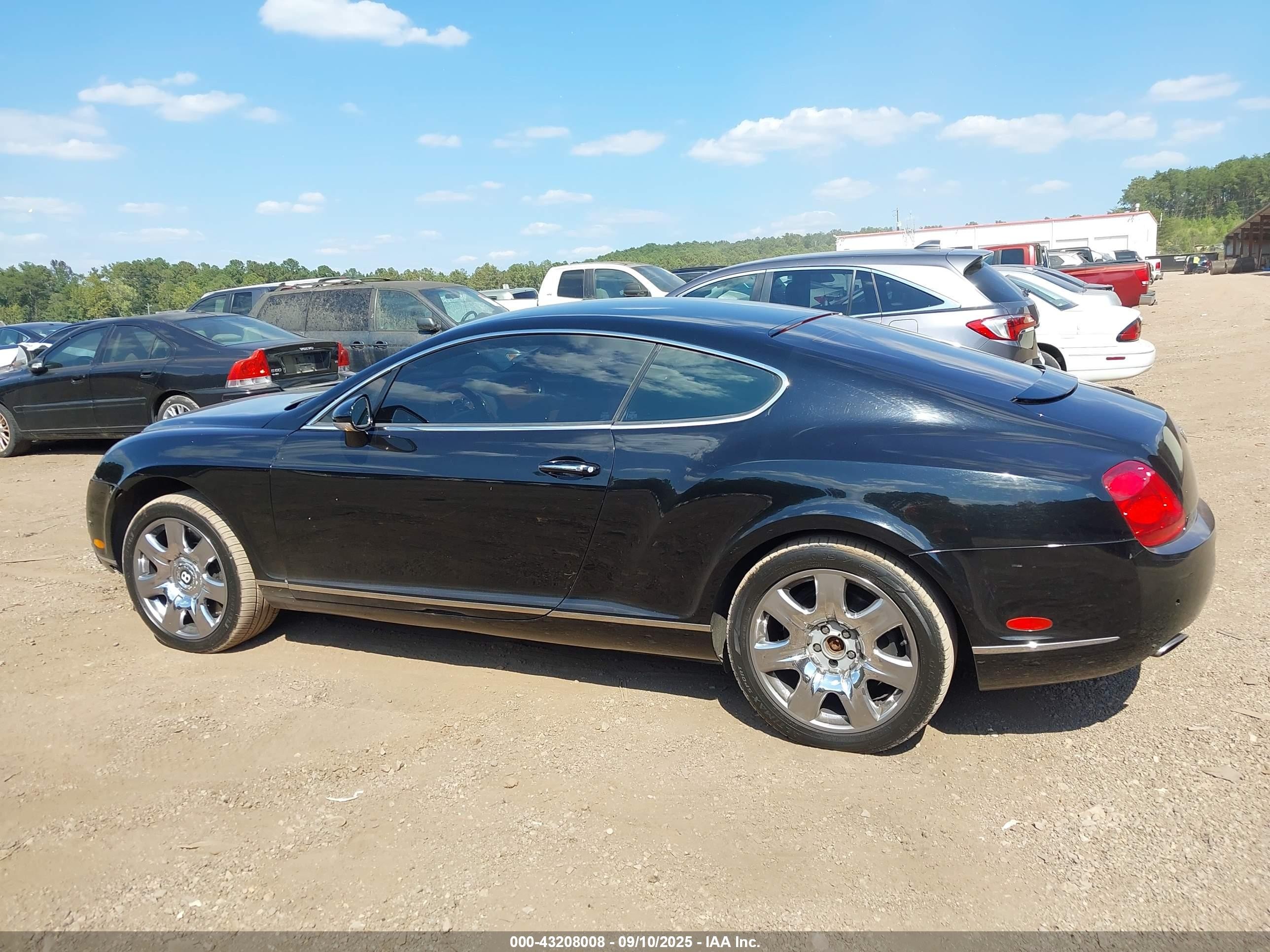 2007 Bentley Continental Gt   Black vin: SCBCR73W77C040390
