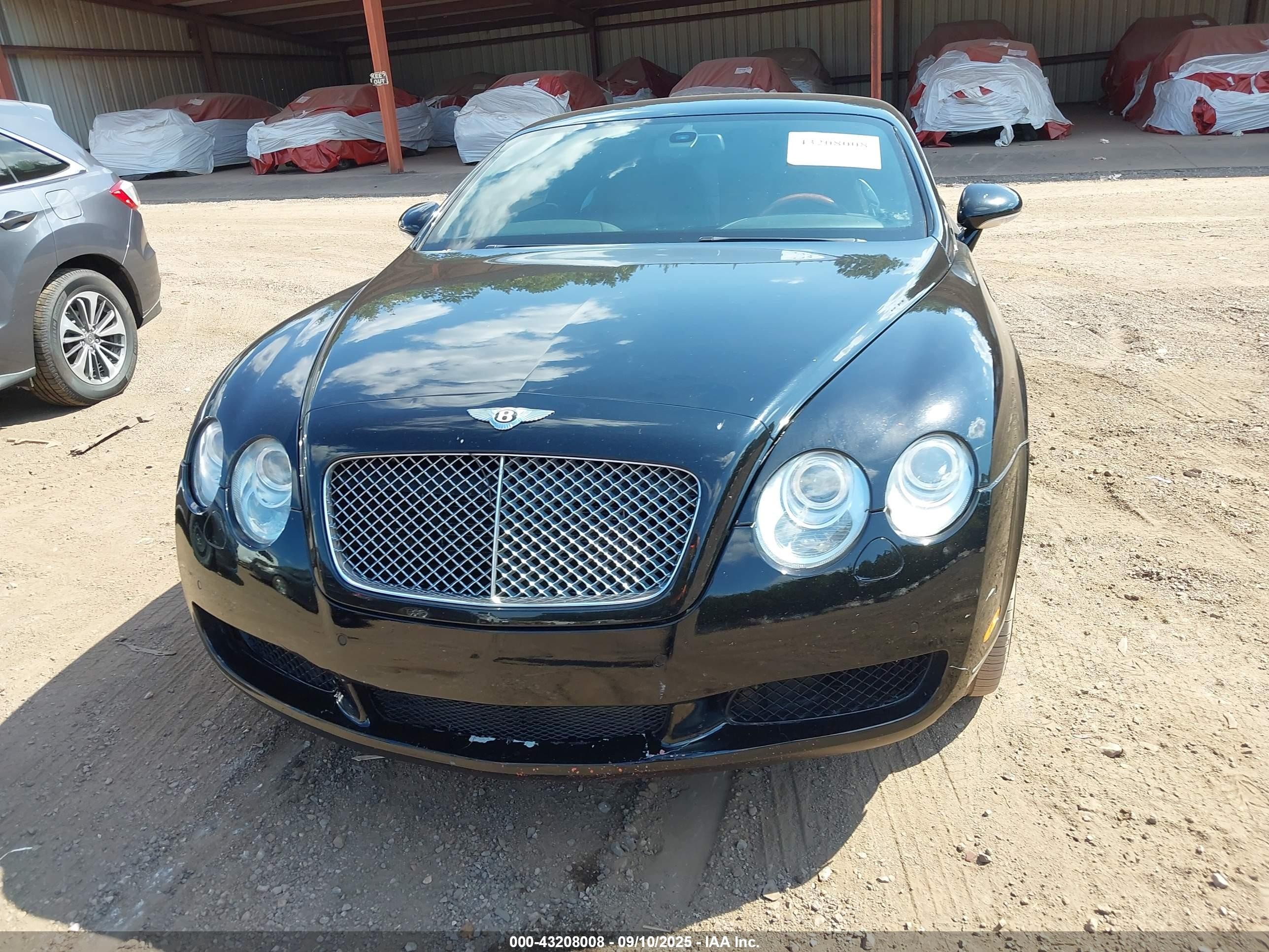 2007 Bentley Continental Gt   Black vin: SCBCR73W77C040390