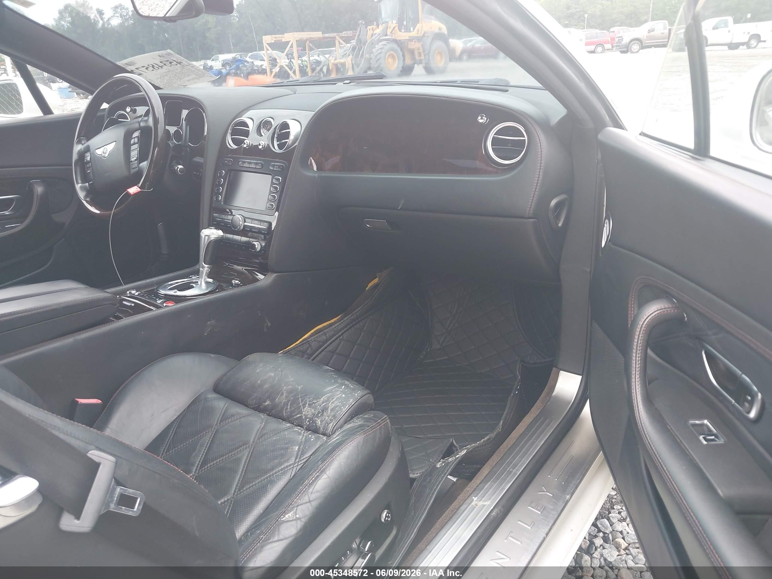 2007 Bentley Continental Gt   White vin: SCBCR73W77C040583