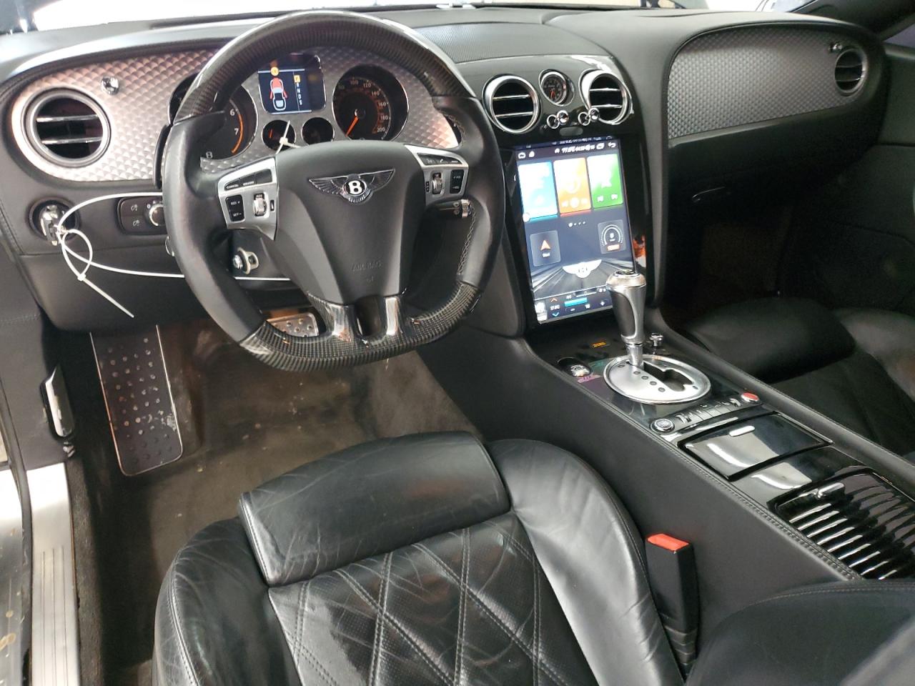 2007 Bentley Continental Gt Black vin: SCBCR73W77C041197