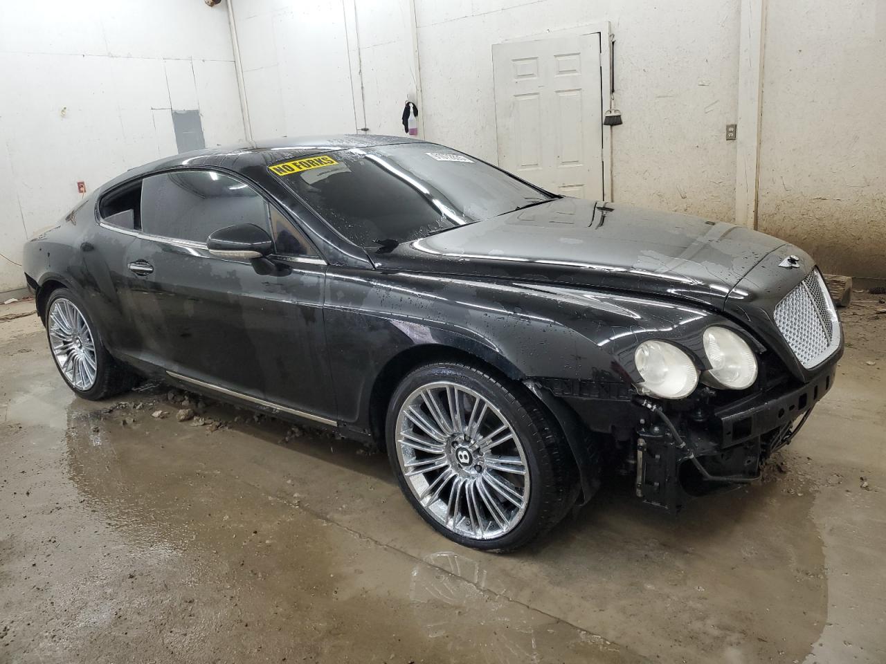 2007 Bentley Continental Gt Black vin: SCBCR73W77C041197