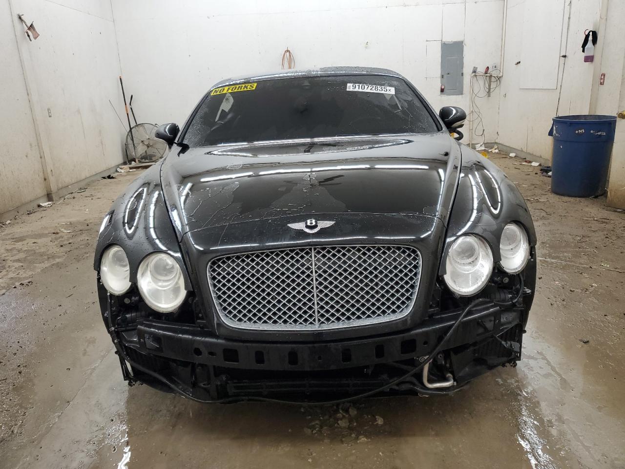2007 Bentley Continental Gt Black vin: SCBCR73W77C041197