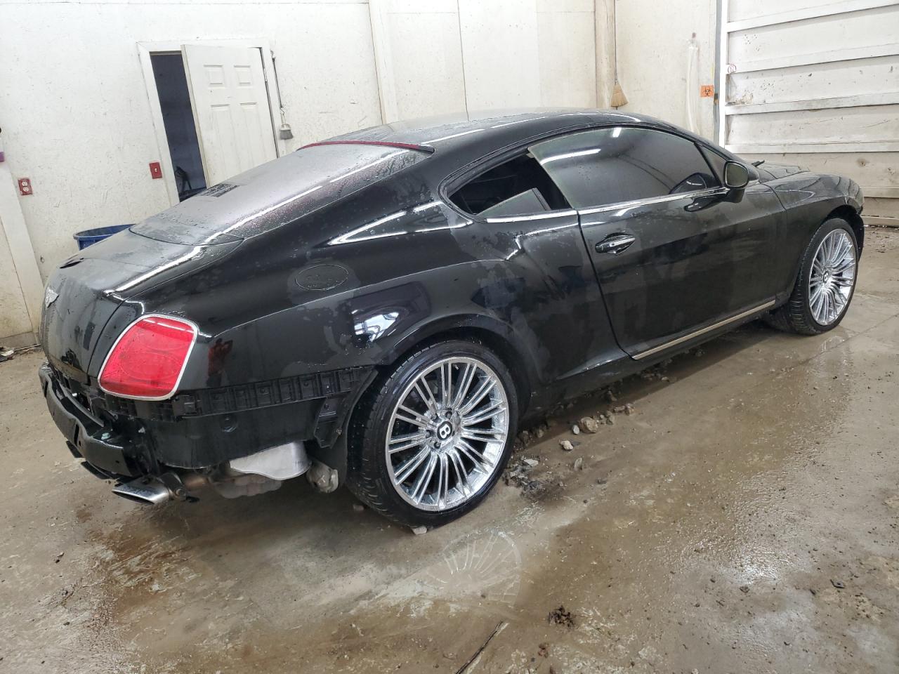 2007 Bentley Continental Gt Black vin: SCBCR73W77C041197
