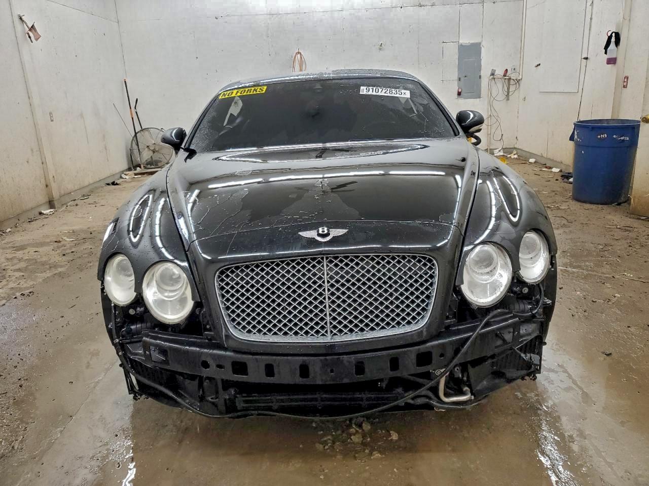 2007 Bentley Continental Gt Black vin: SCBCR73W77C041197