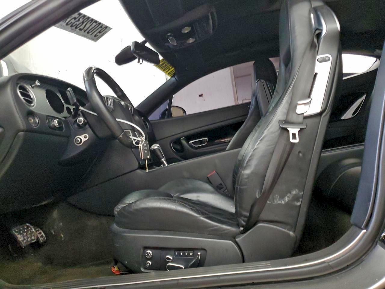 2007 Bentley Continental Gt Black vin: SCBCR73W77C041197