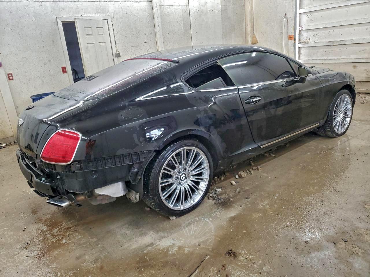 2007 Bentley Continental Gt Black vin: SCBCR73W77C041197