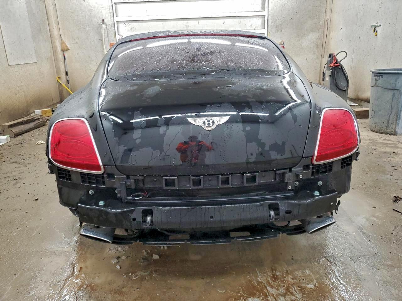 2007 Bentley Continental Gt Black vin: SCBCR73W77C041197