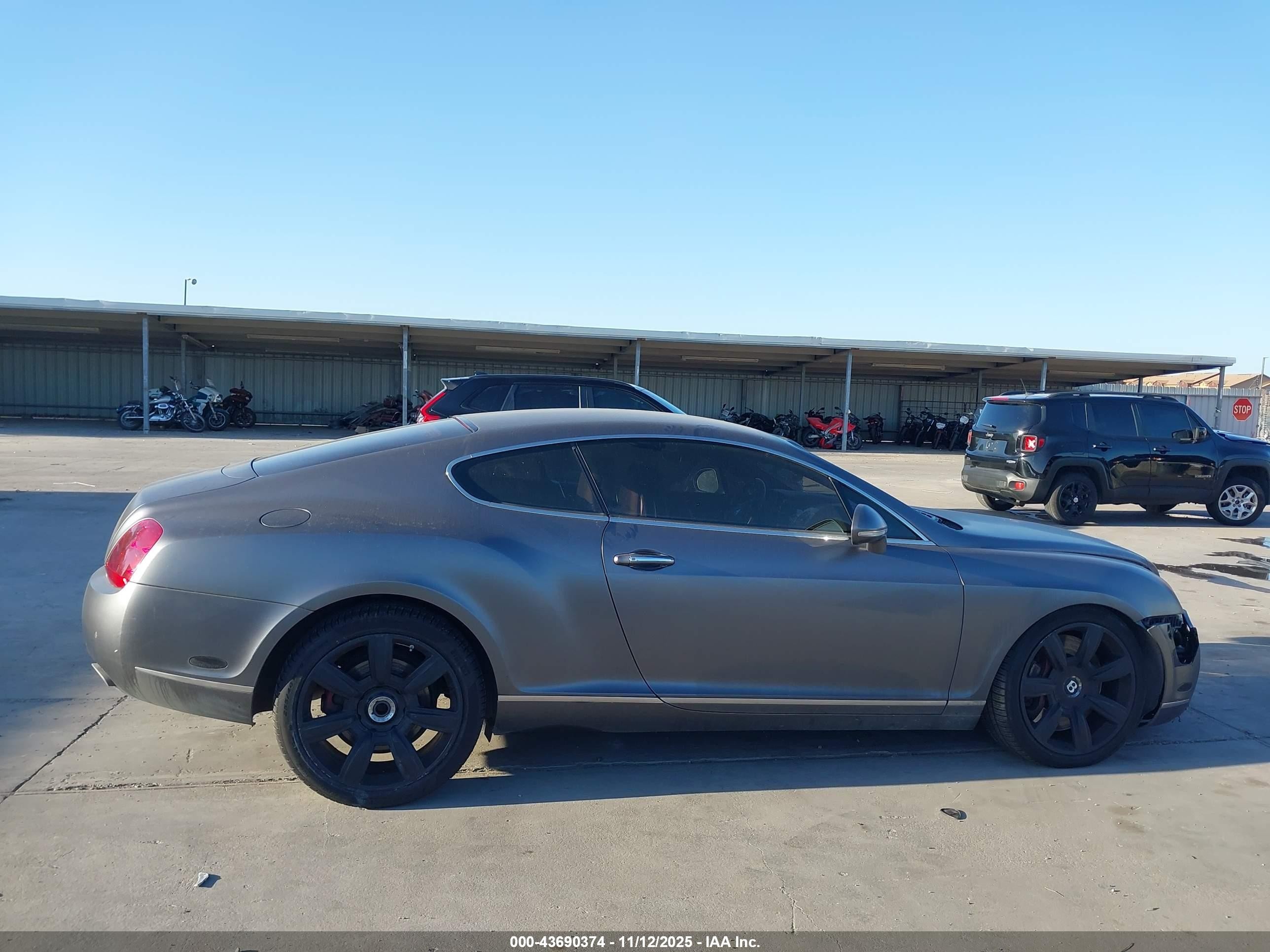 2010 Bentley Continental Gt   Gray vin: SCBCR7ZA2AC065801