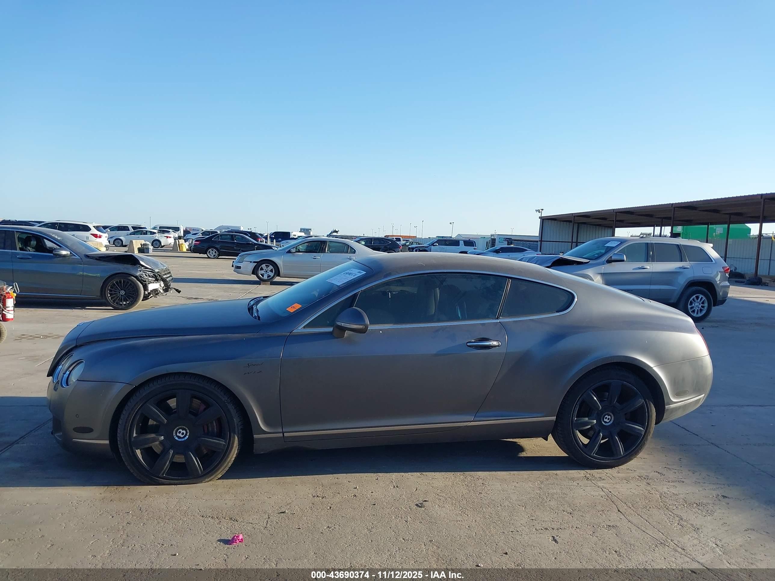 2010 Bentley Continental Gt   Gray vin: SCBCR7ZA2AC065801
