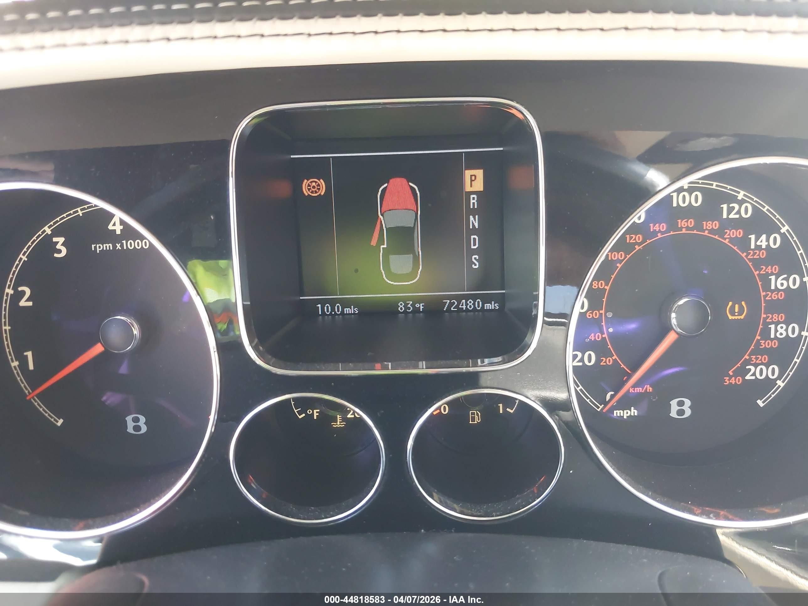 2010 Bentley Continental Gt   Black vin: SCBCR7ZA4AC066593