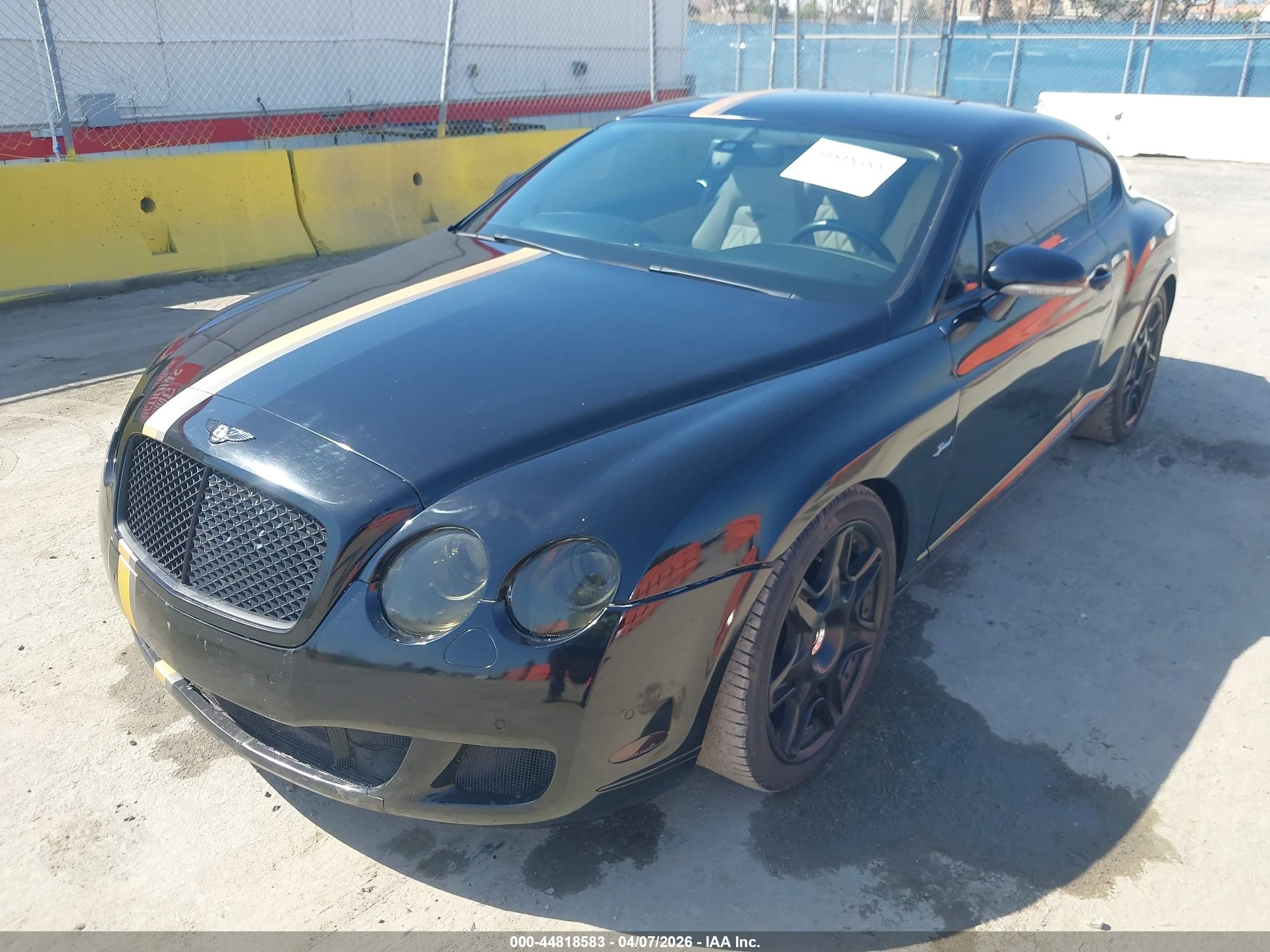 2010 Bentley Continental Gt   Black vin: SCBCR7ZA4AC066593