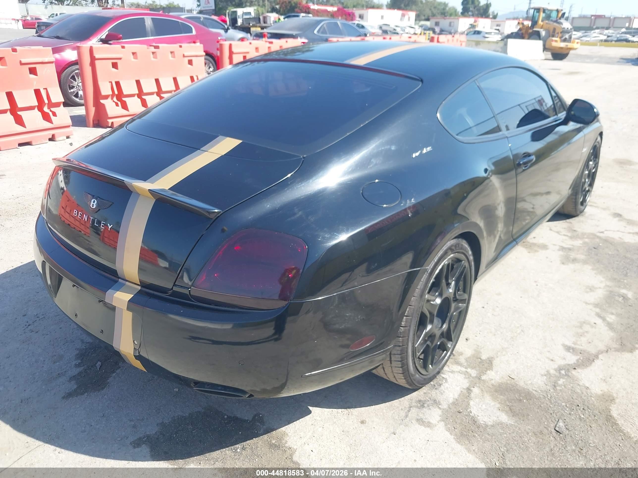 2010 Bentley Continental Gt   Black vin: SCBCR7ZA4AC066593