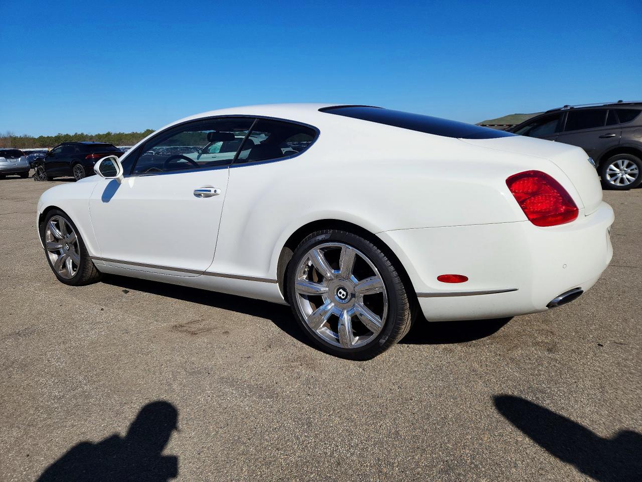 2010 Bentley Continental Gt White vin: SCBCR7ZA8AC066676