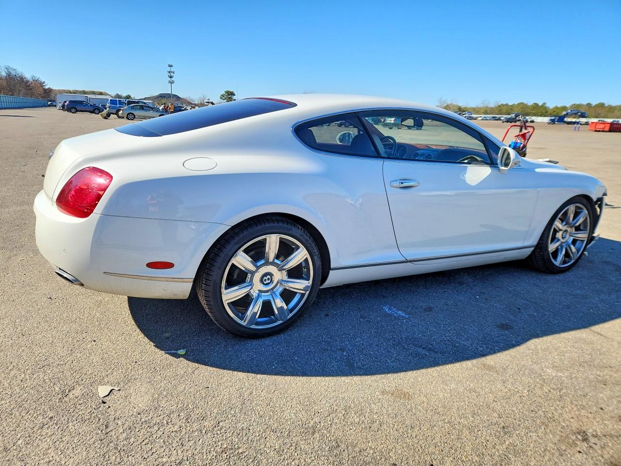 2010 Bentley Continental Gt White vin: SCBCR7ZA8AC066676