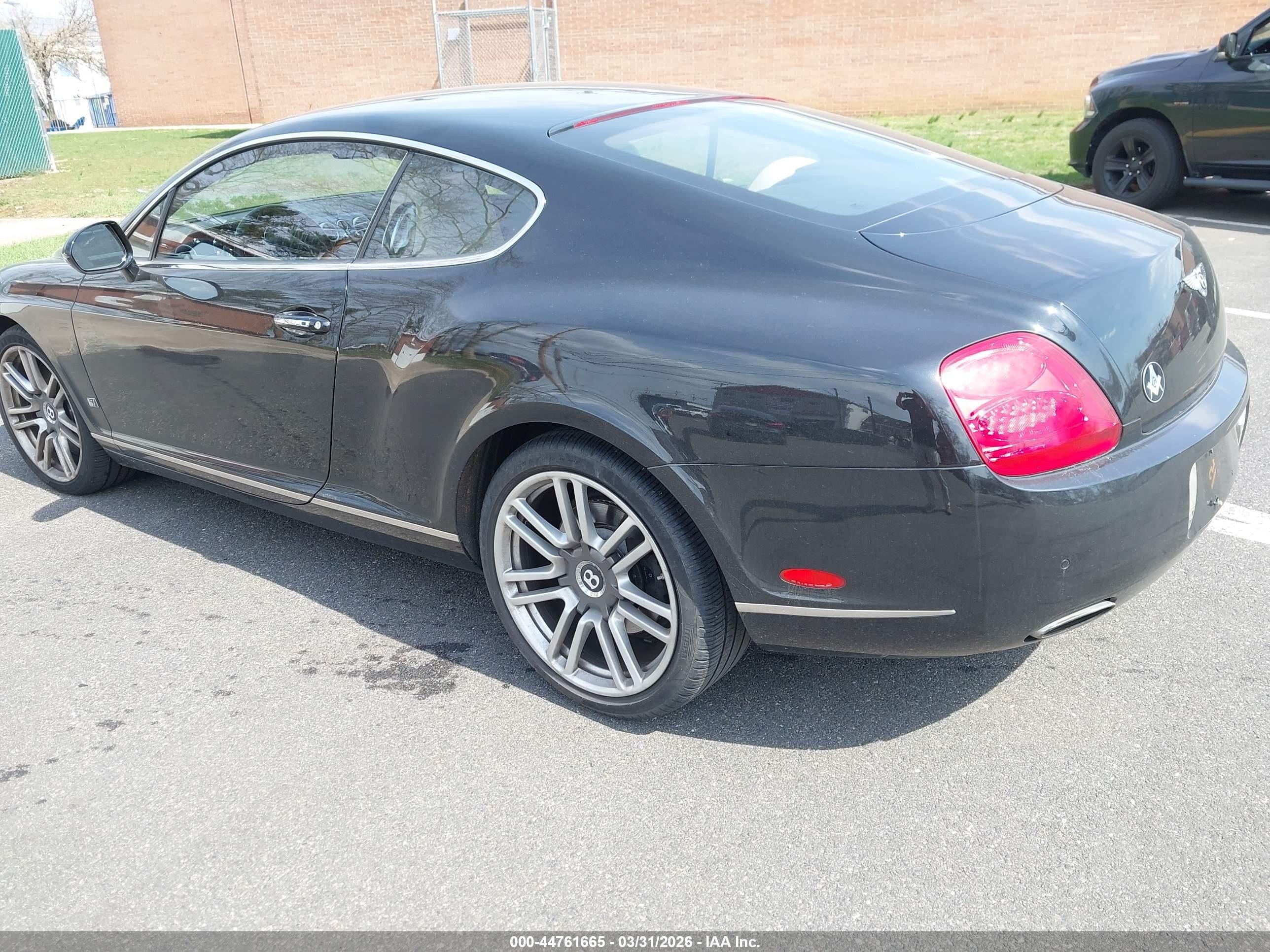 2010 Bentley Continental Gt   Black vin: SCBCR7ZAXAC065190
