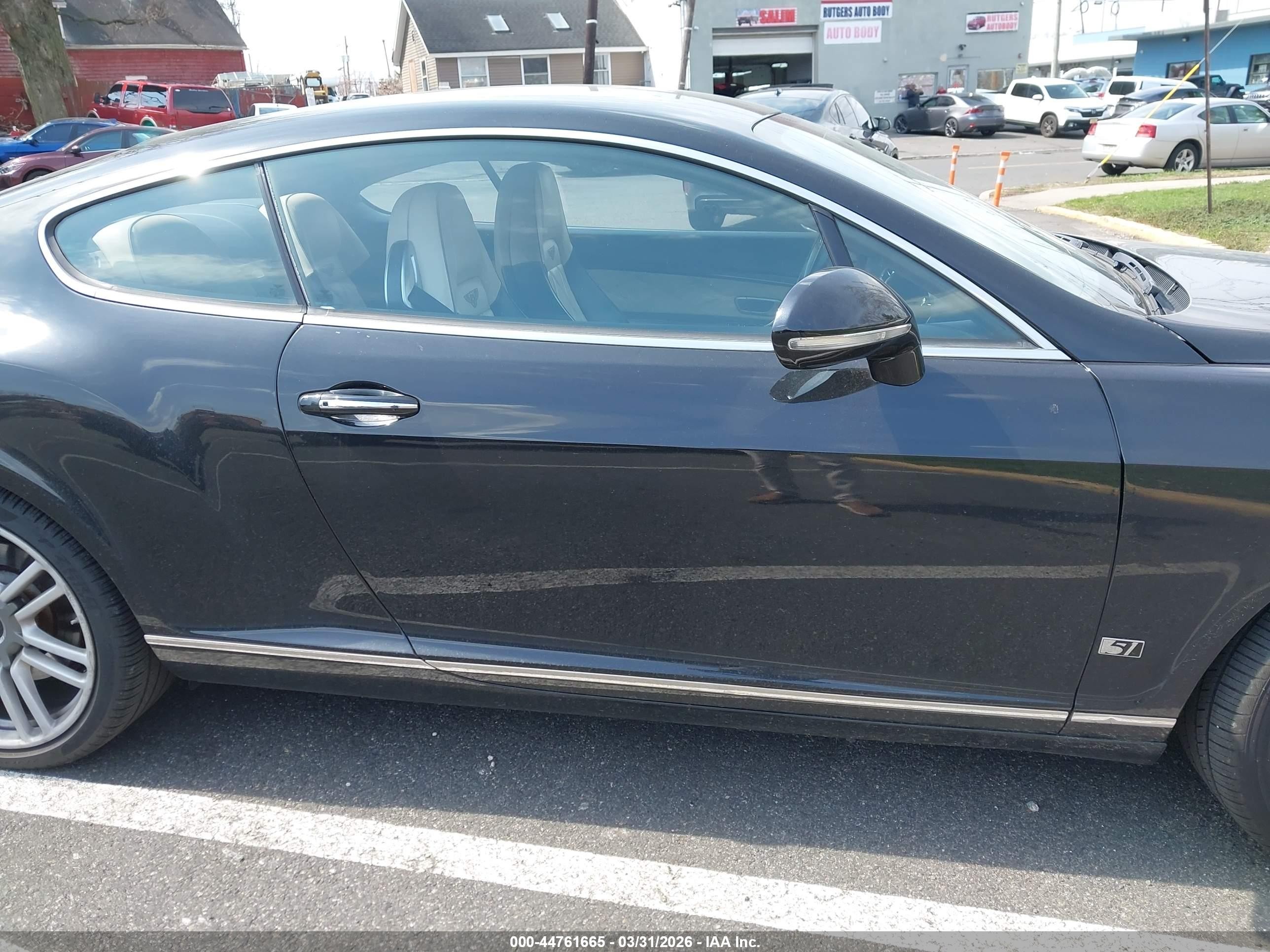 2010 Bentley Continental Gt   Black vin: SCBCR7ZAXAC065190