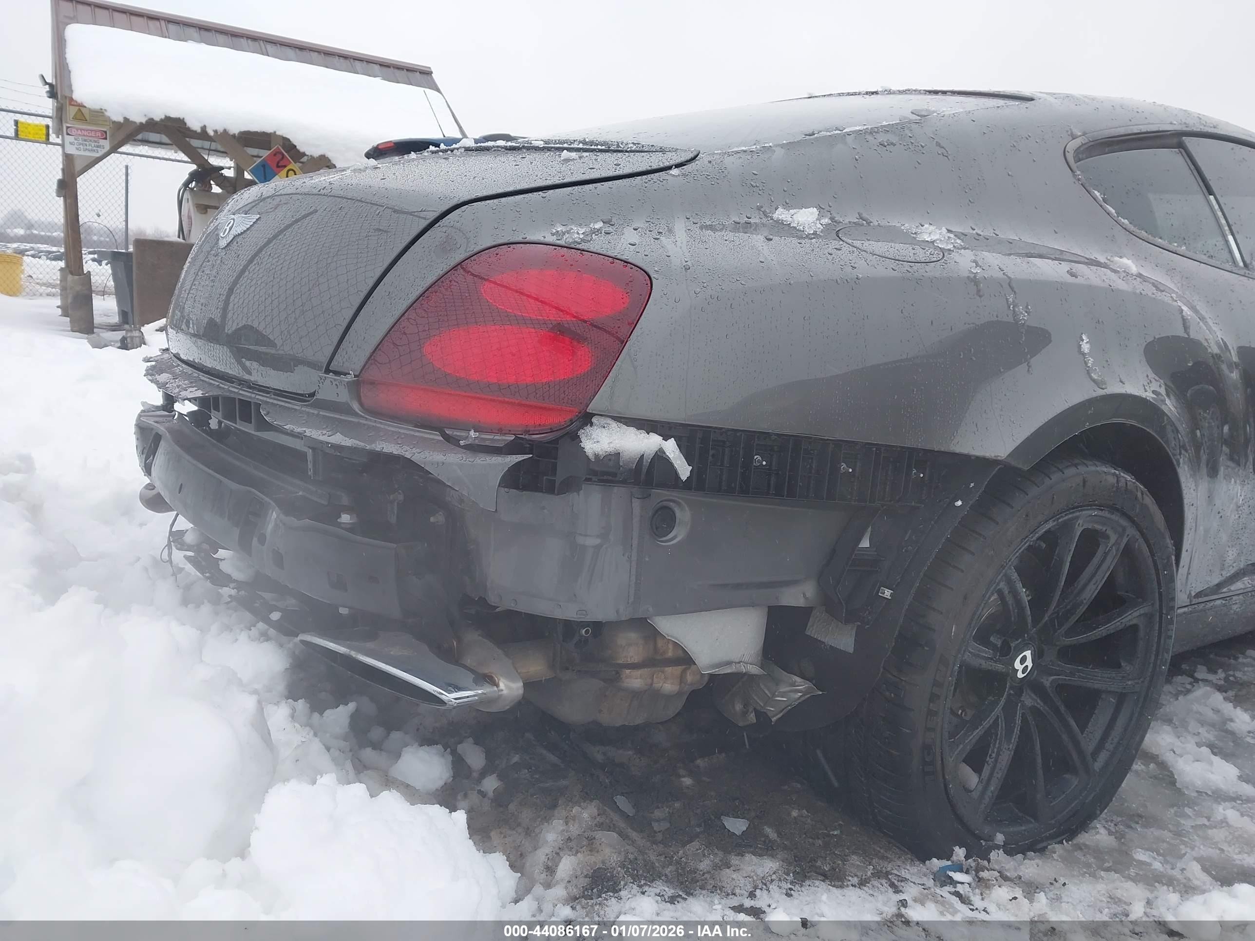 2010 Bentley Continental Supersports   Серый vin: SCBCU8ZAXAC064013