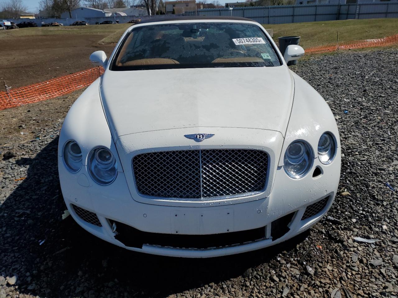 2010 Bentley Continental Gtc Speed White vin: SCBDP3ZA1AC064402
