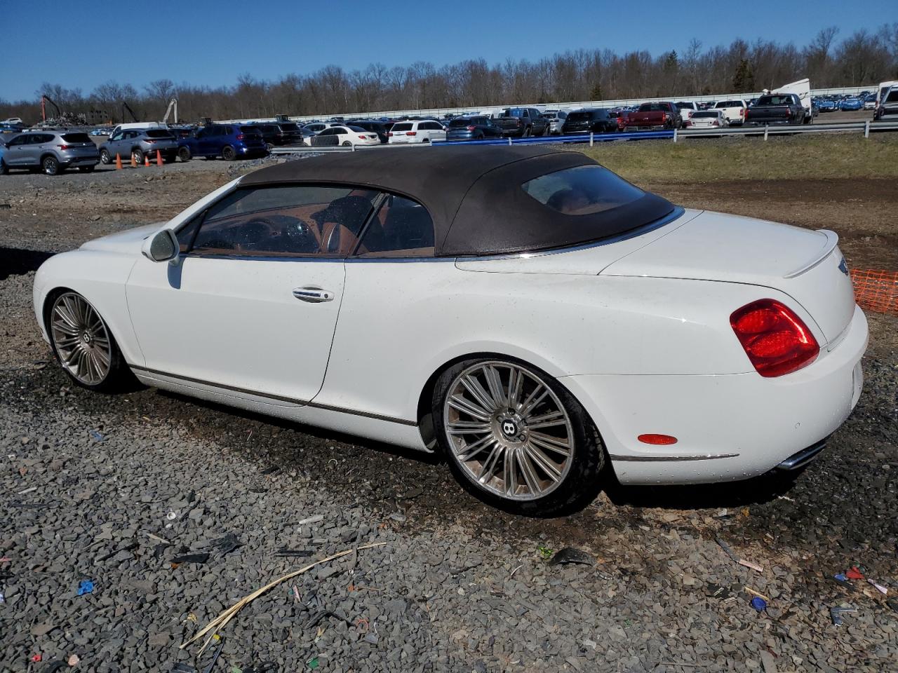 2010 Bentley Continental Gtc Speed White vin: SCBDP3ZA1AC064402