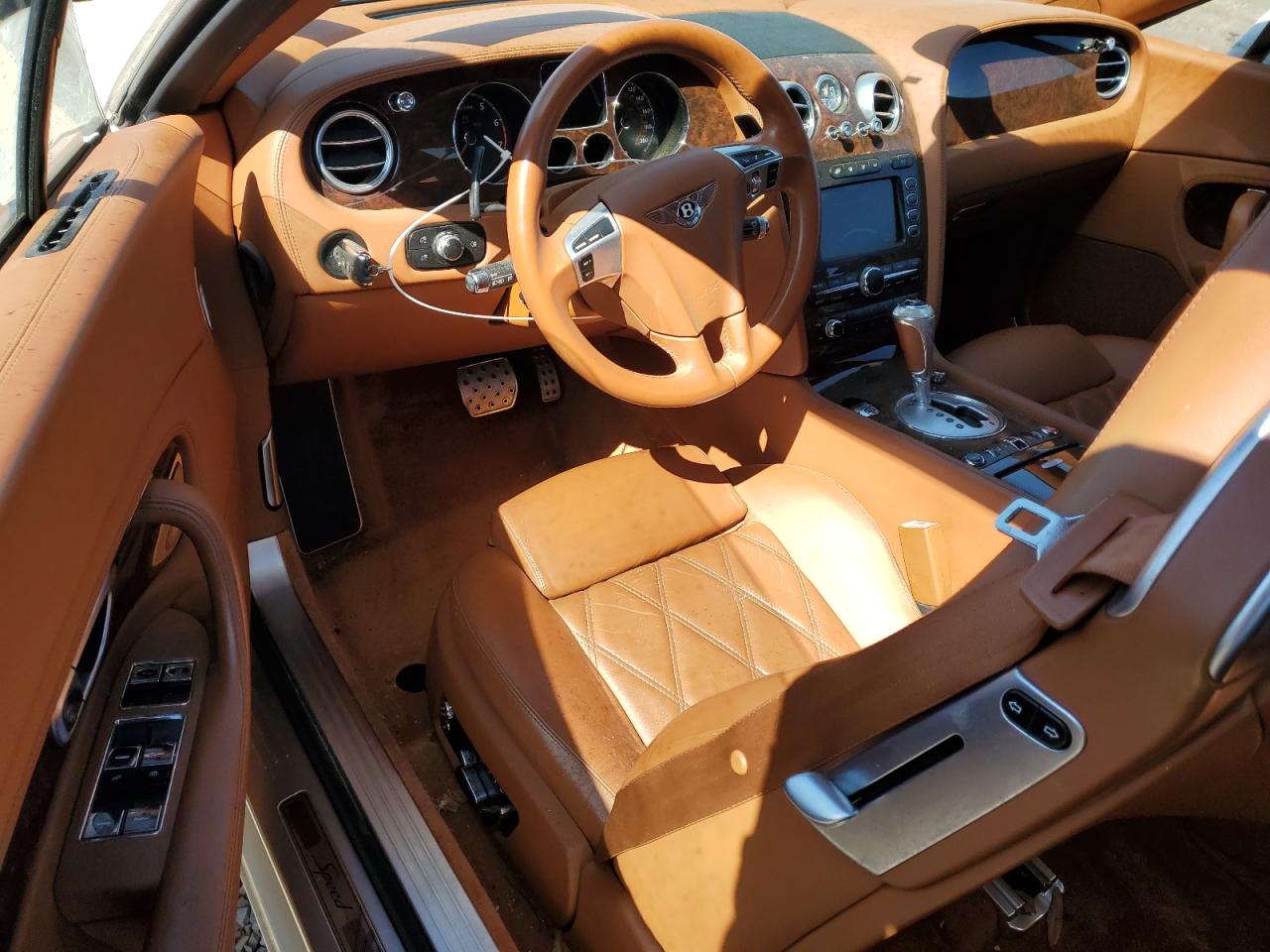 2010 Bentley Continental Gtc Speed White vin: SCBDP3ZA1AC064402