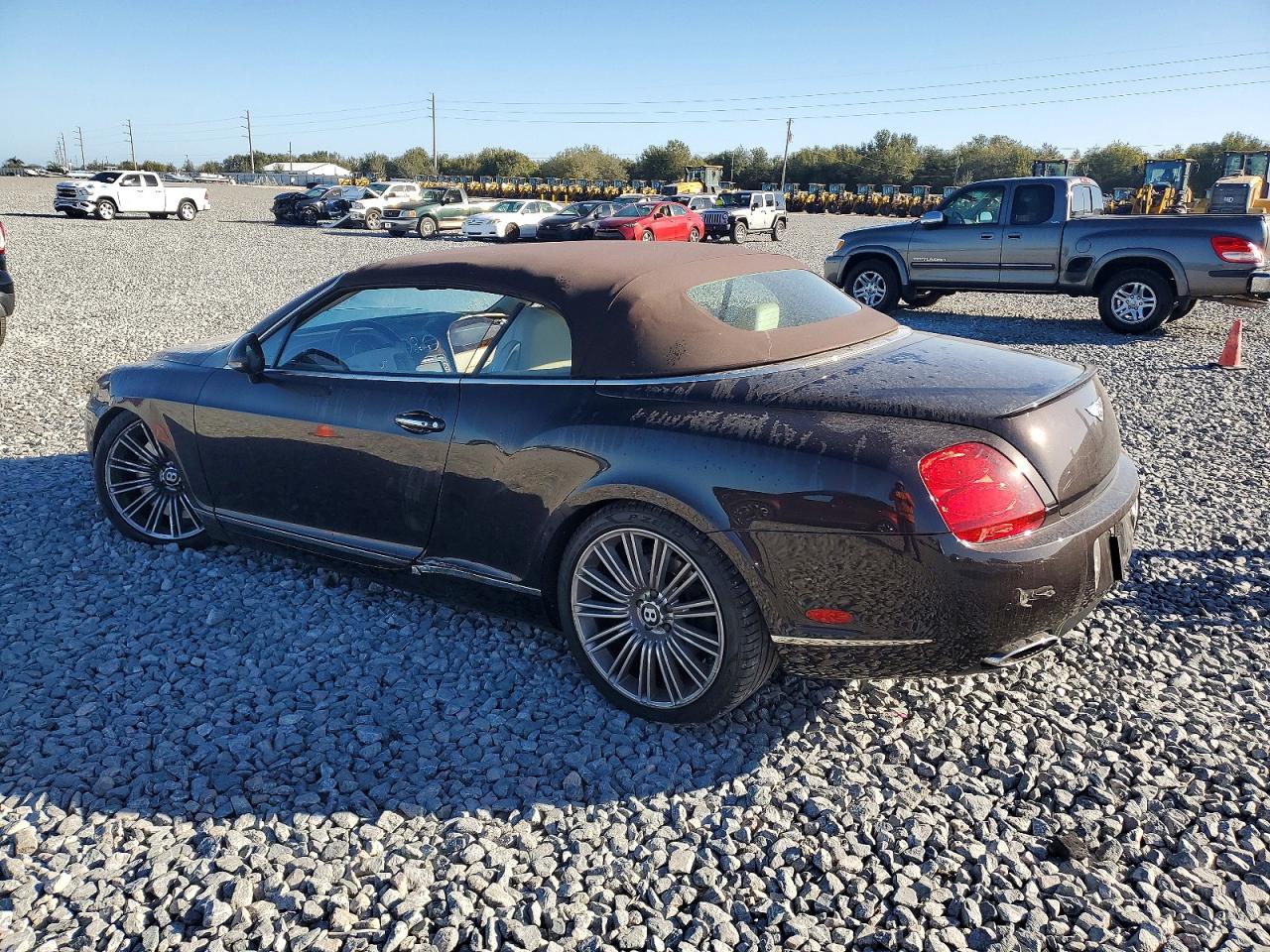 2010 Bentley Continental Gtc Speed Brown vin: SCBDP3ZA3AC063185