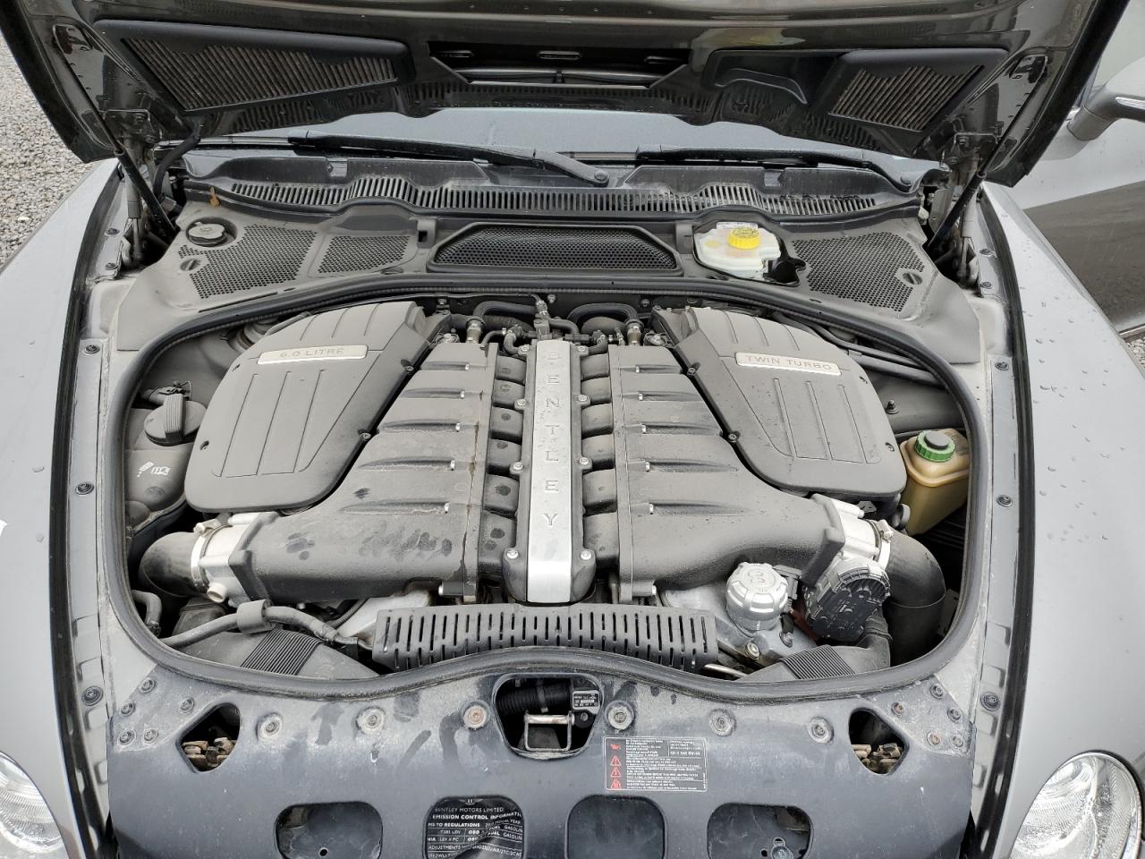 2010 Bentley Continental Gtc Speed Gray vin: SCBDP3ZA7AC062816
