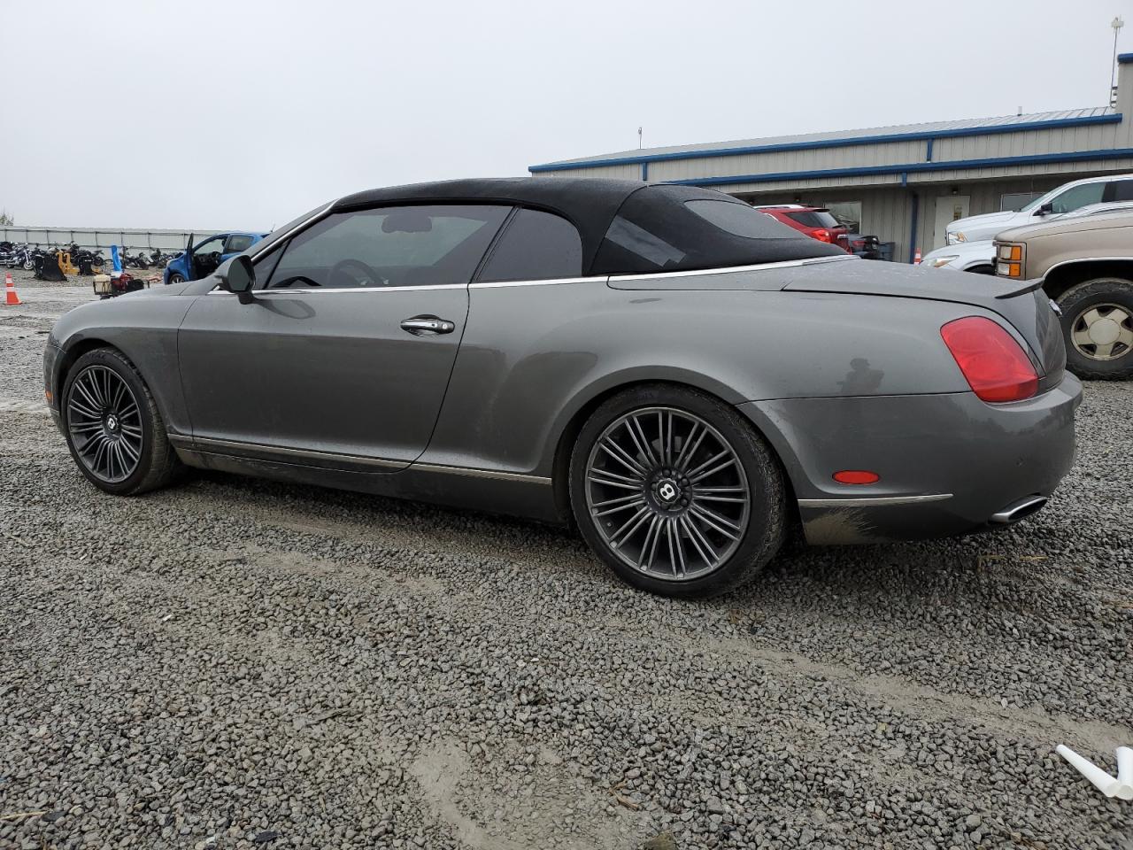 2010 Bentley Continental Gtc Speed Gray vin: SCBDP3ZA7AC062816