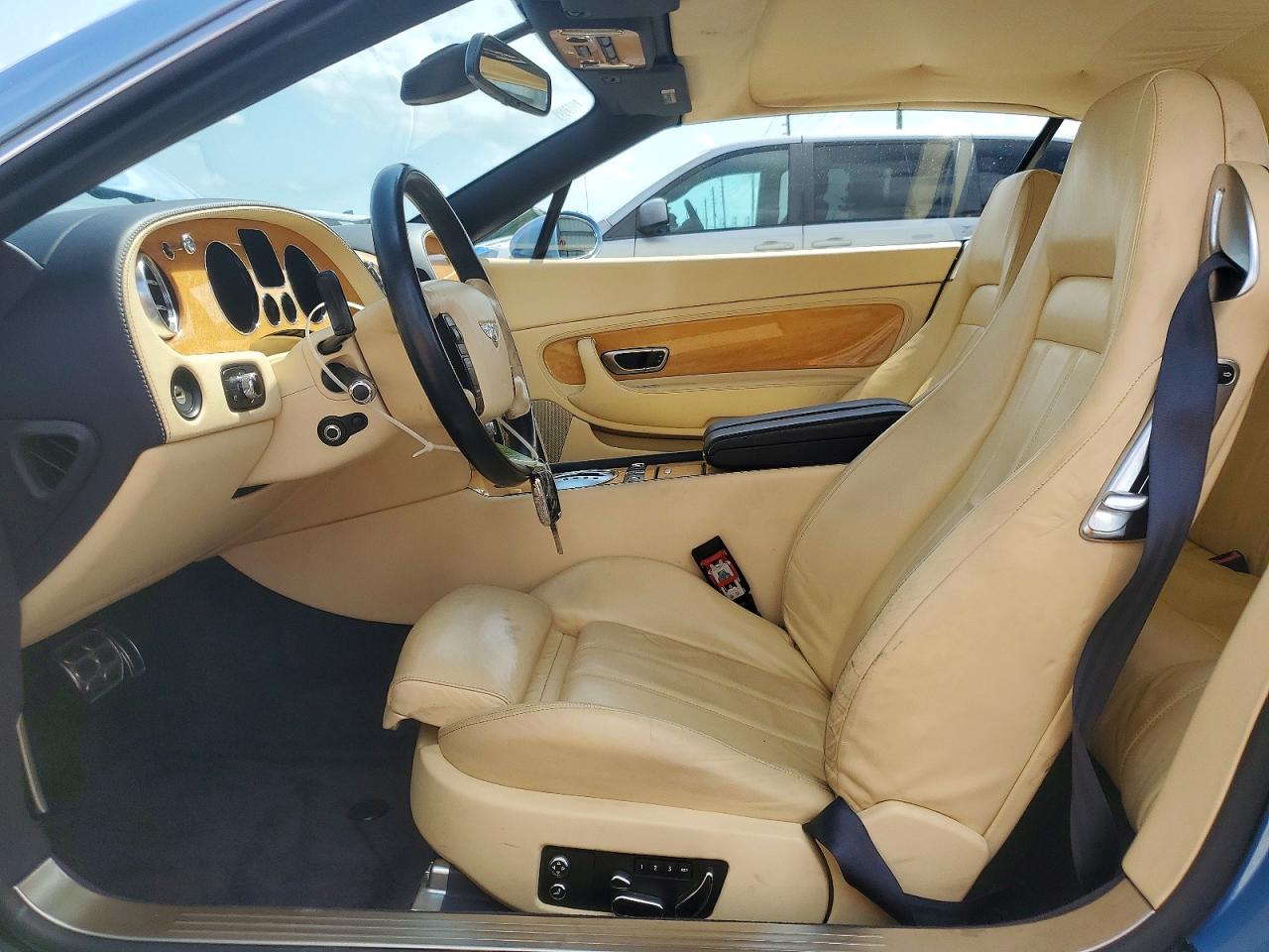 2008 Bentley Continental Gtc Blue vin: SCBDR33W18C053330