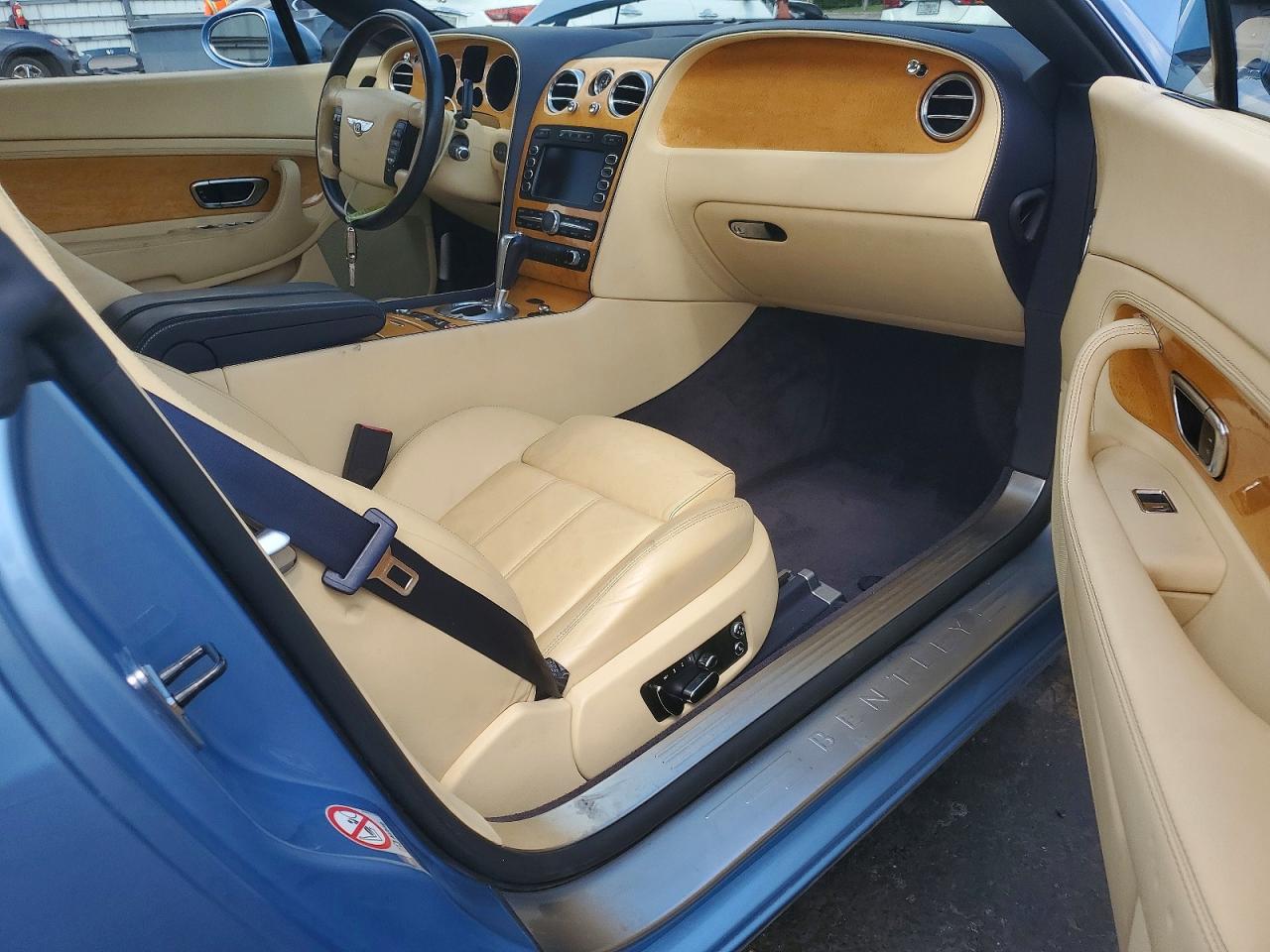 2008 Bentley Continental Gtc Blue vin: SCBDR33W18C053330
