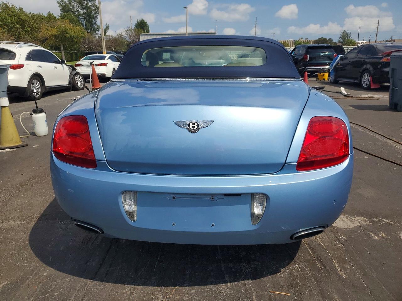 2008 Bentley Continental Gtc Blue vin: SCBDR33W18C053330