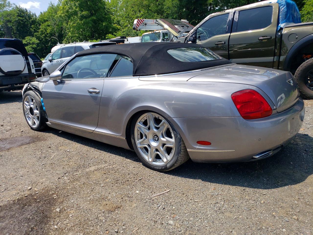2009 Bentley Continental Gtc Silver vin: SCBDR33W59C060640