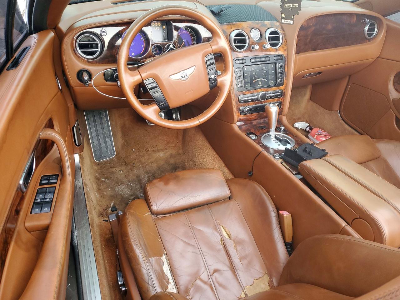 2007 Bentley Continental Gtc Черный vin: SCBDR33W67C044332