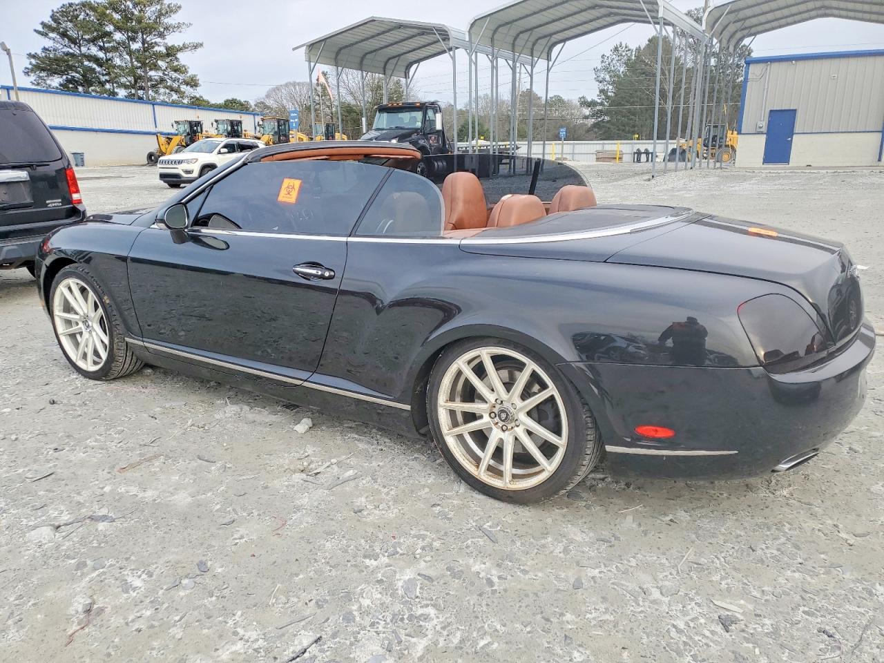 2007 Bentley Continental Gtc Черный vin: SCBDR33W67C044332