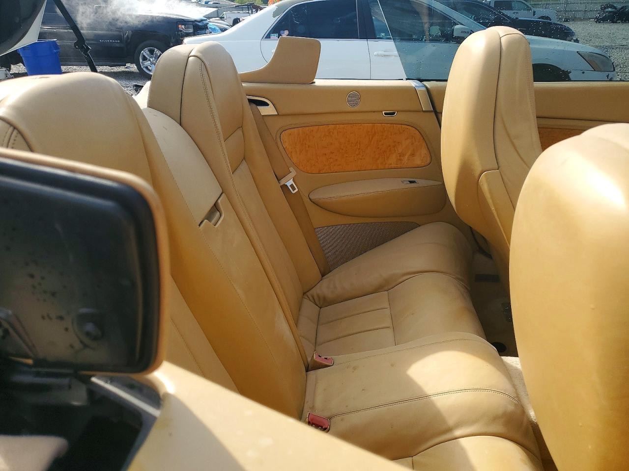 2007 Bentley Continental Gtc Белый vin: SCBDR33W67C046095