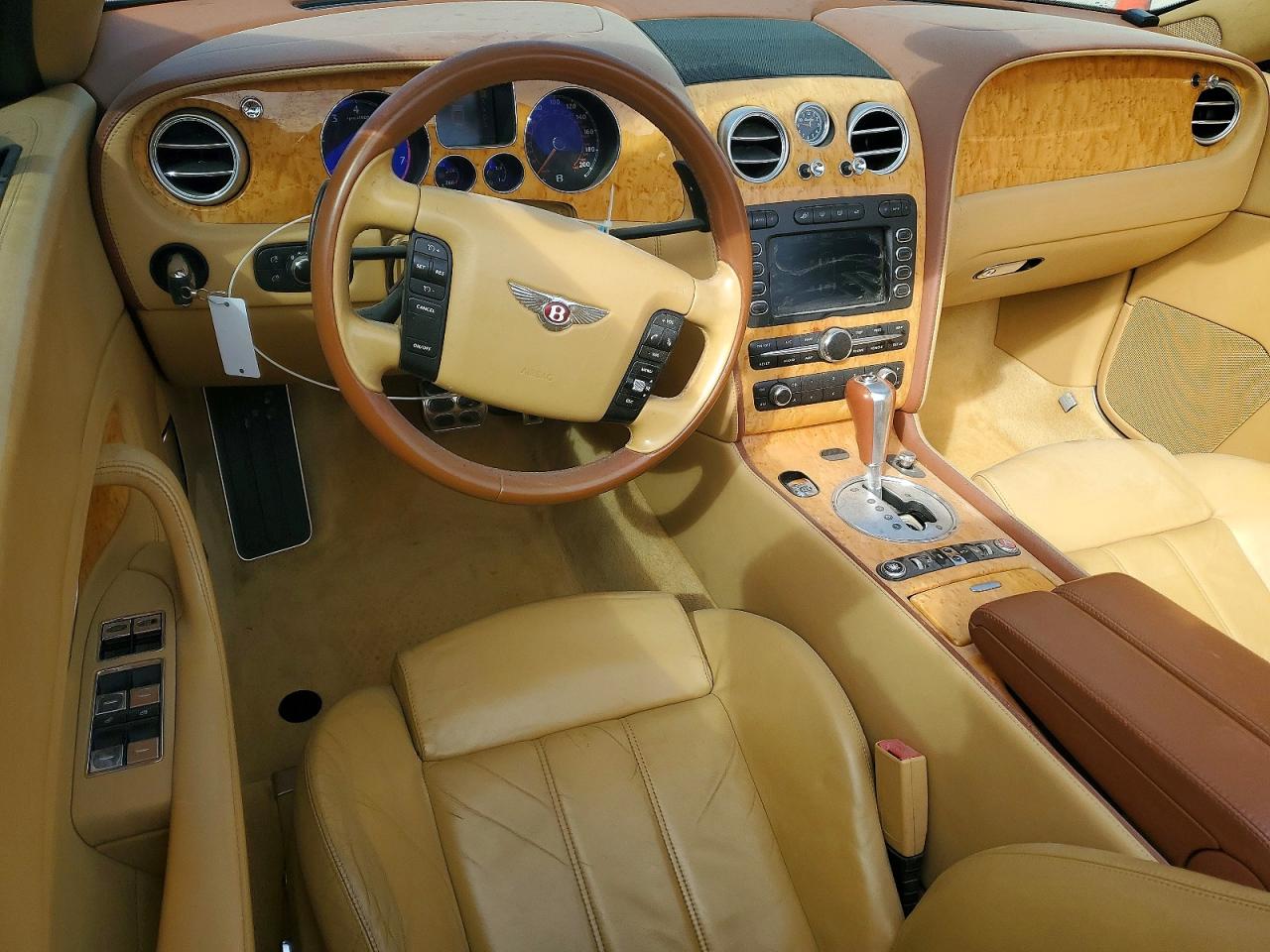2007 Bentley Continental Gtc Белый vin: SCBDR33W67C046095