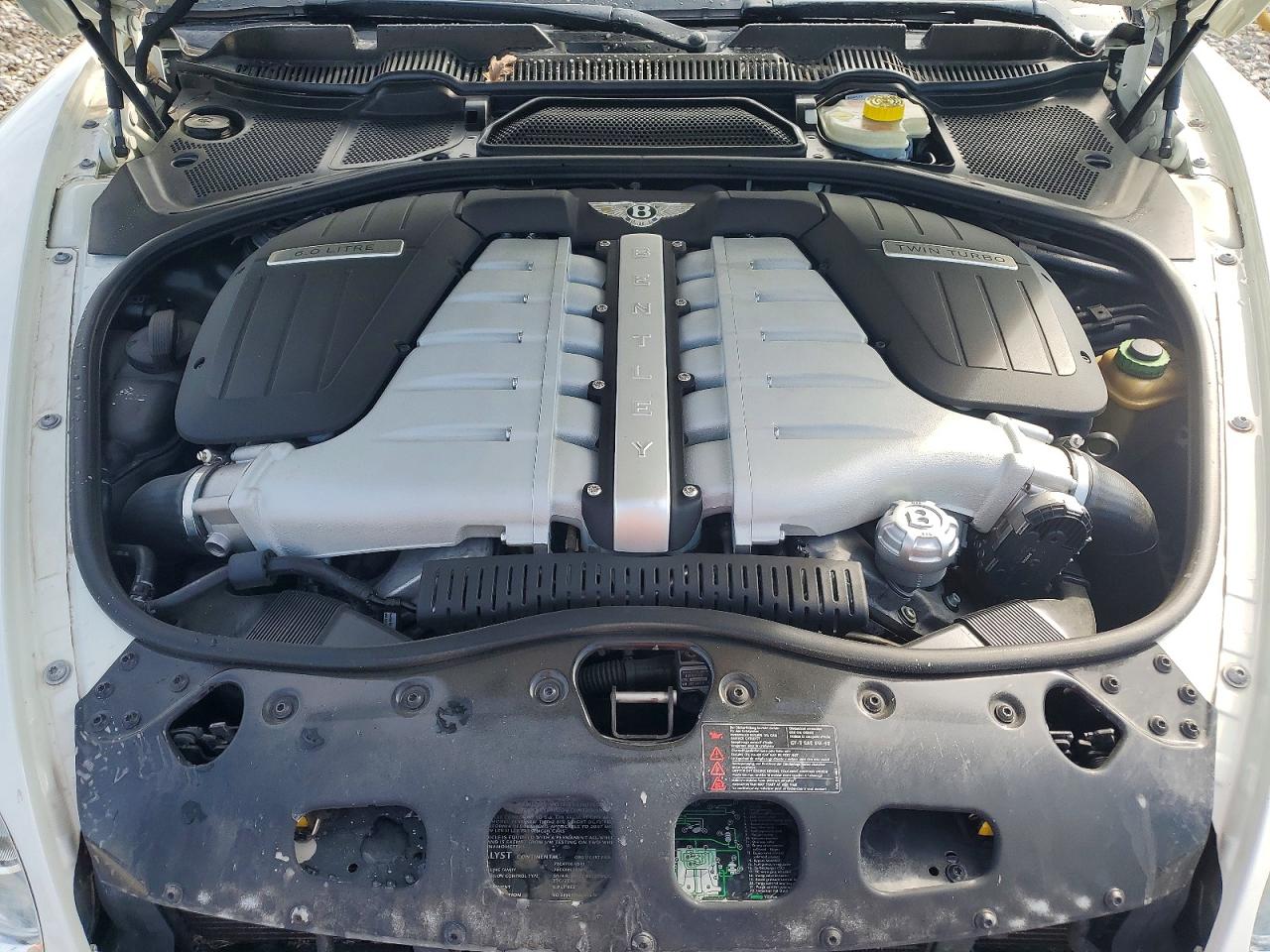 2007 Bentley Continental Gtc Белый vin: SCBDR33W67C046095
