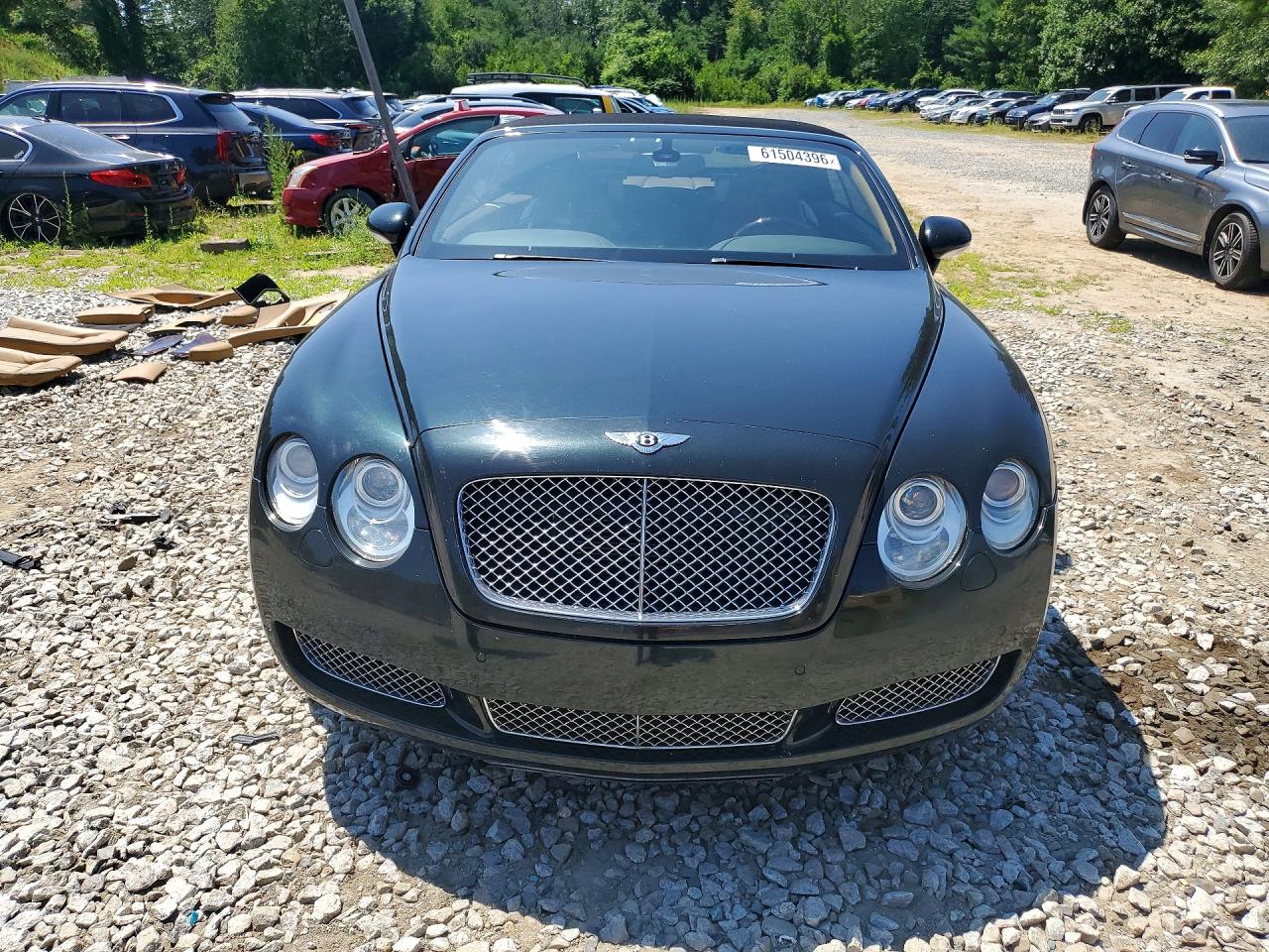 2007 Bentley Continental Gtc Черный vin: SCBDR33W67C046825