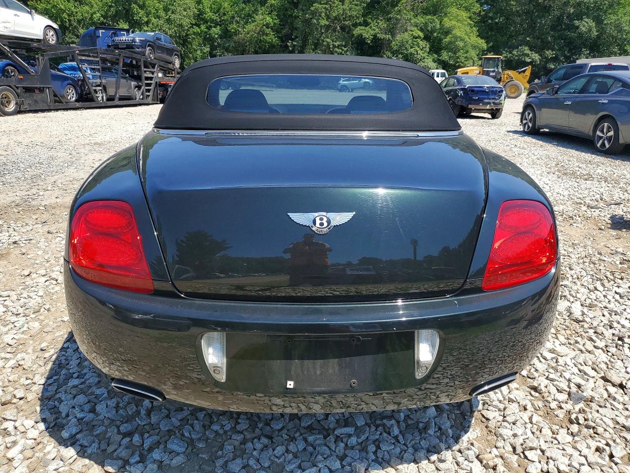 2007 Bentley Continental Gtc Черный vin: SCBDR33W67C046825