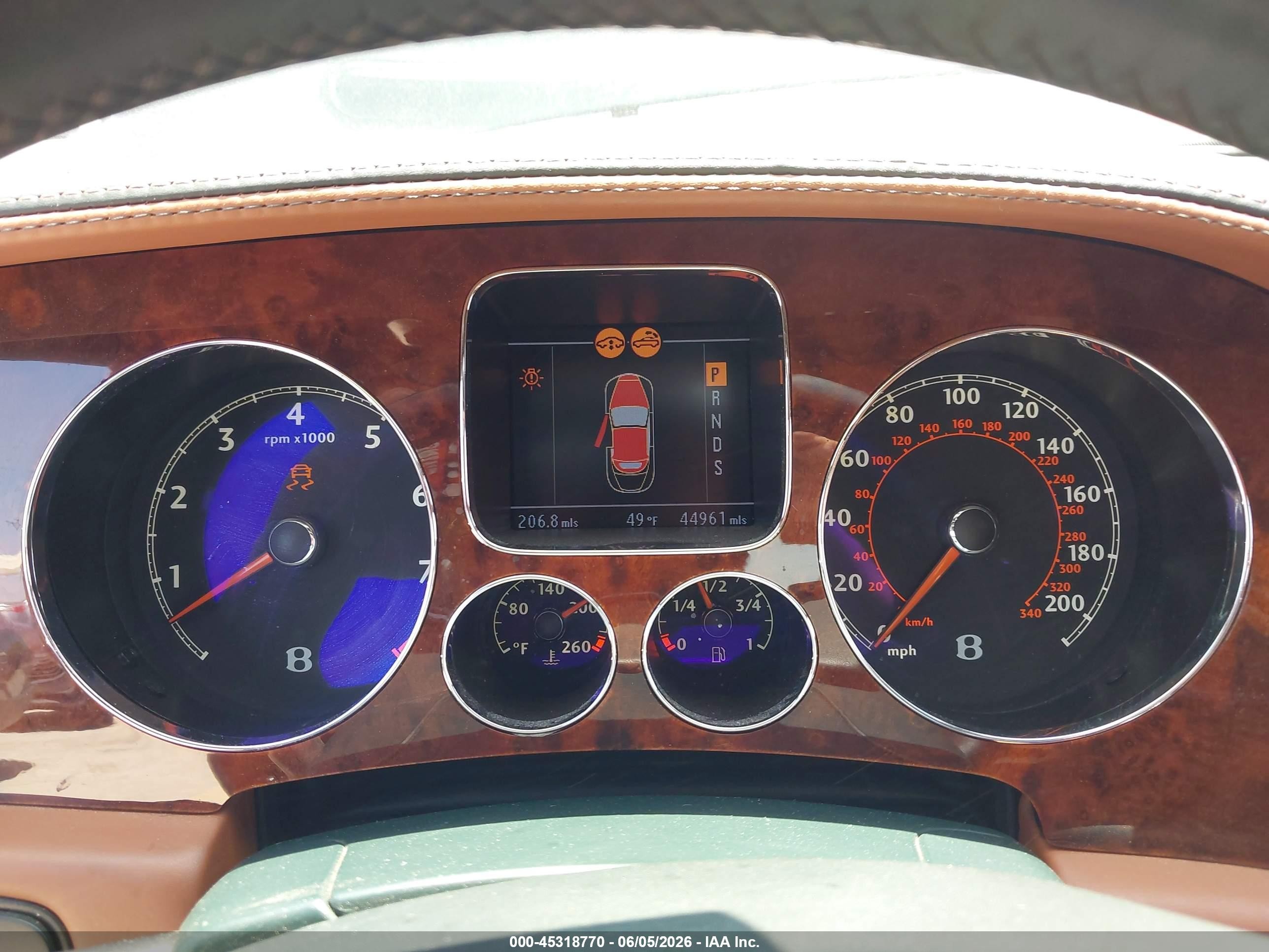 2008 Bentley Continental Gtc Зеленый vin: SCBDR33W68C057826