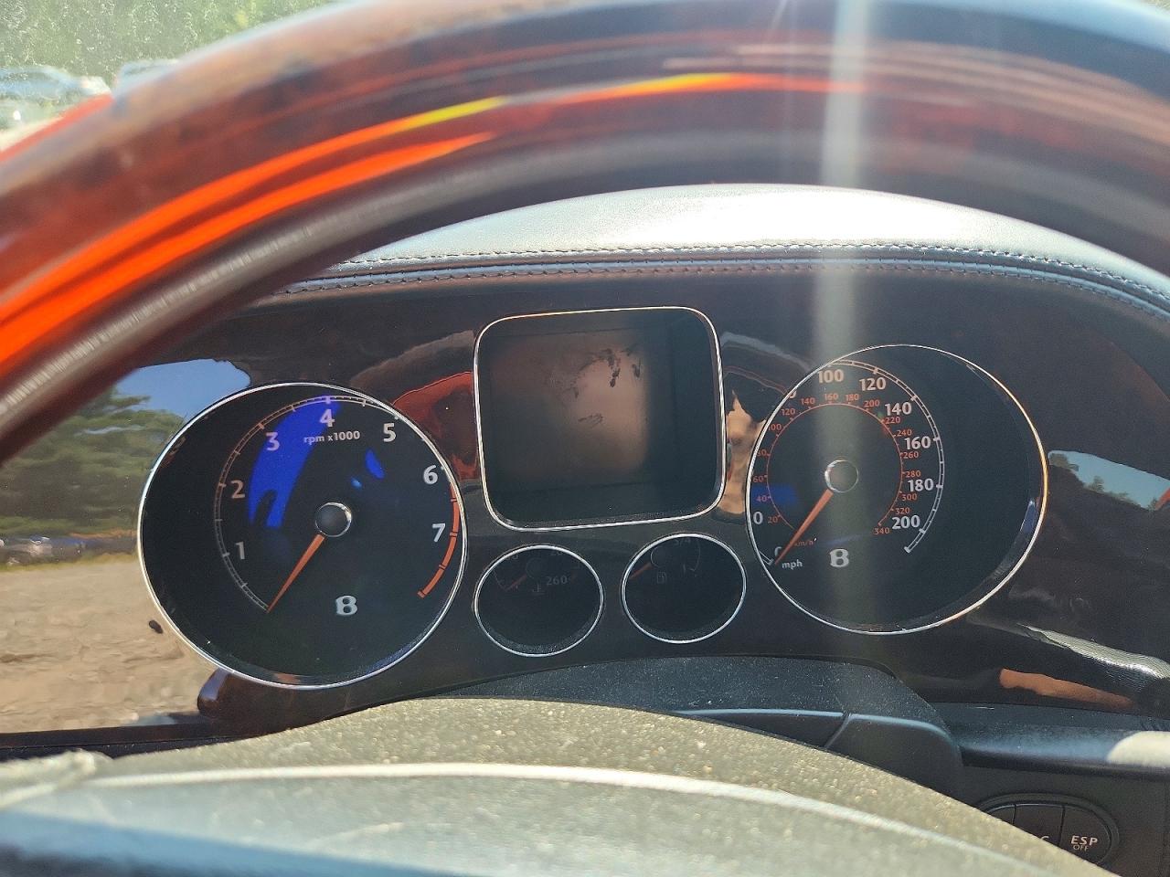 2007 Bentley Continental Gtc Black vin: SCBDR33W77C045800