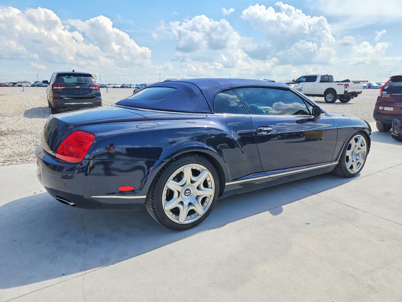 2008 Bentley Continental Gtc Blue vin: SCBDR33W88C057519