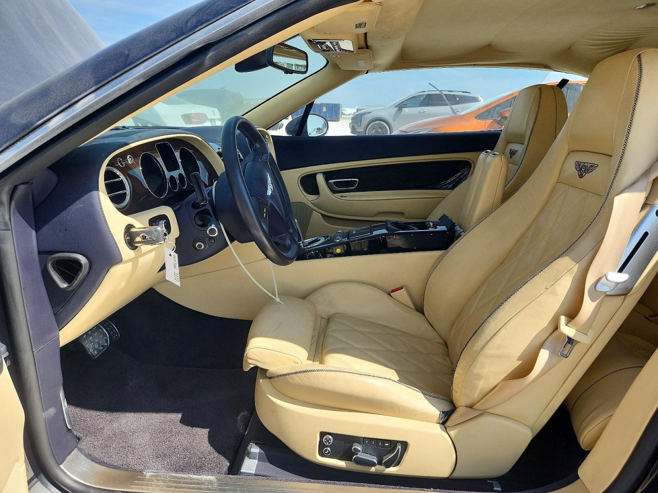 2008 Bentley Continental Gtc Синий vin: SCBDR33W88C058265